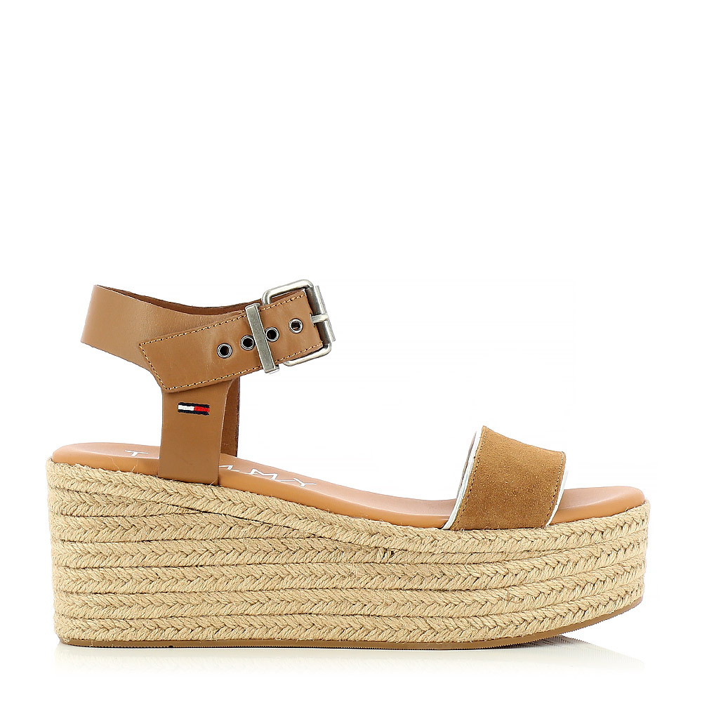 TOMMY HILFIGER – Πλατφόρμες ESSENTIAL FLATFORM SANDAL ΓΥΝ. ΥΠΟΔΗΜΑ