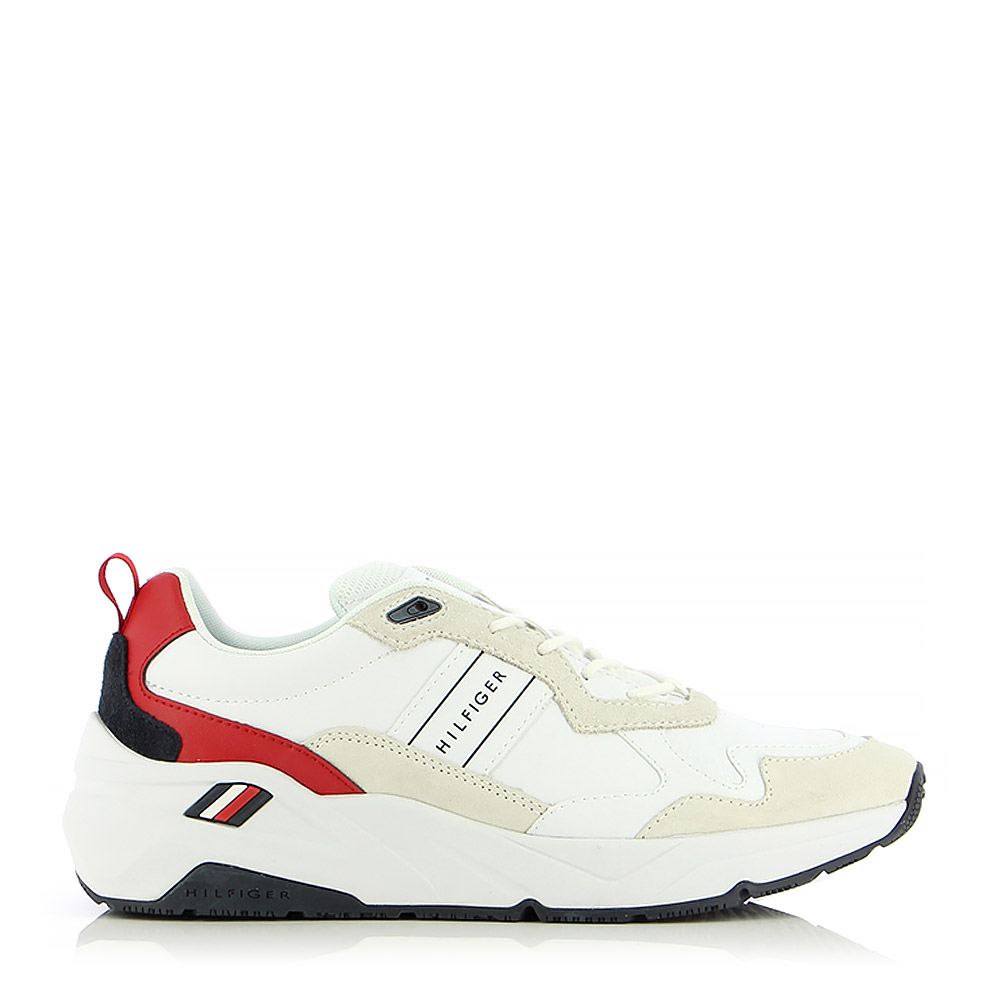 TOMMY HILFIGER – Sneakers PREMIUM LEATHER RUNNER DETAIL ΑΝΔΡ. ΥΠΟΔΗΜΑ