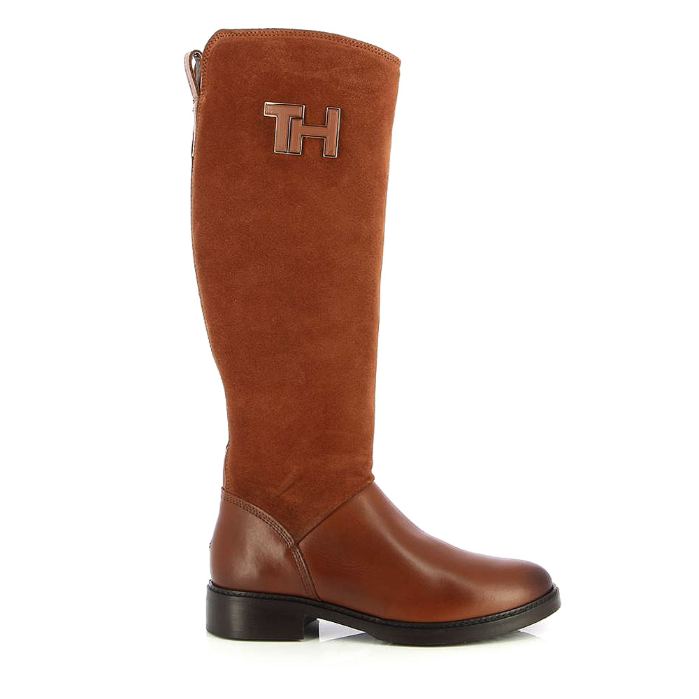 TOMMY HILFIGER – Μπότες ESSENTIAL SUEDE LONGBOOT ΓΥΝ ΥΠΟΔΗΜΑ
