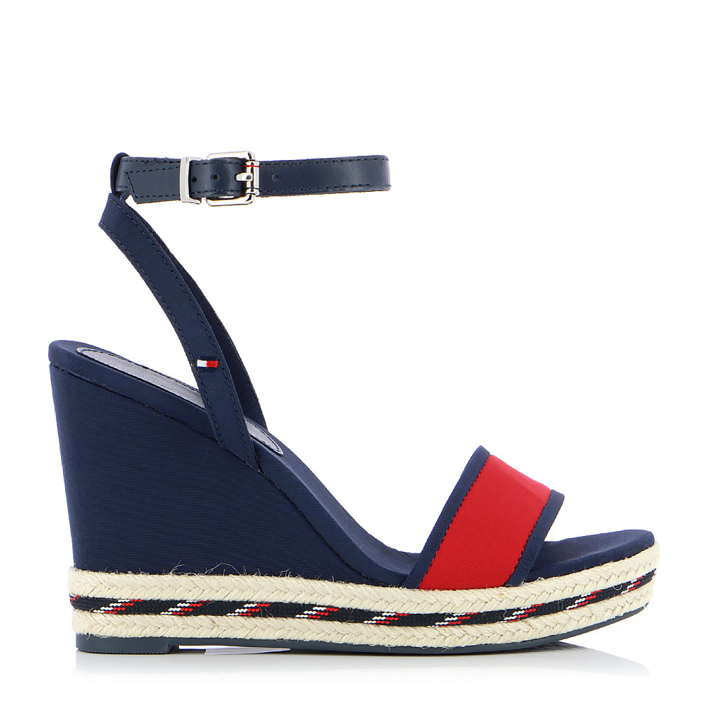TOMMY HILFIGER – Πλατφόρμες SPORTY TEXTILE HIGH WEDGE ΓΥΝ.ΥΠΟΔΗΜΑ