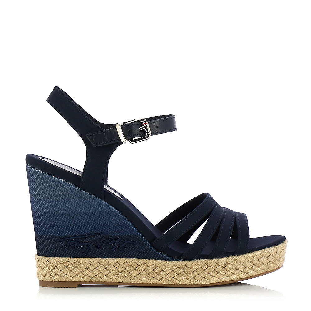 TOMMY HILFIGER – Πλατφόρμες TOMMY GRADIENT HIGH WEDGE SANDAL ΓΥΝ. ΥΠΟΔΗΜΑ