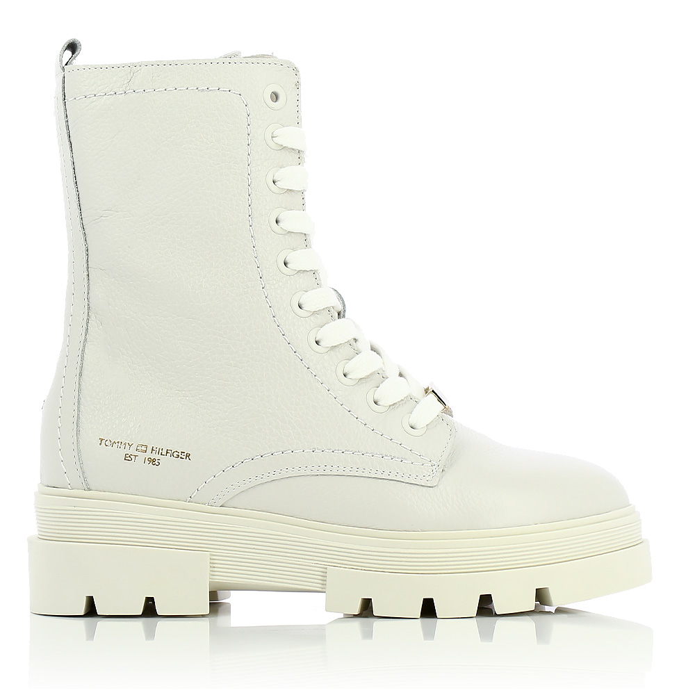 TOMMY HILFIGER – Μποτάκια MONOCHROMATIC LACE UP BOOT ΓΥΝ. ΥΠΟΔΗΜΑ