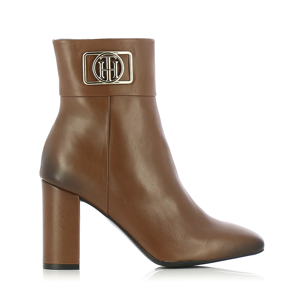 TOMMY HILFIGER – Μποτάκια TH HARDWARE SQUARE TOE HEEL BOOT ΓΥΝ. ΥΠΟΔΗΜΑ