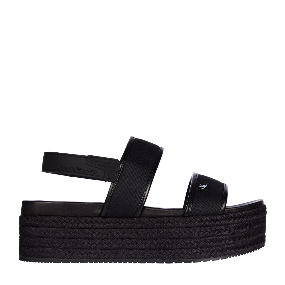 Calvin Klein – Πλατφόρμες WEDGE PLATFORM SANDAL SLING CO ΓΥΝ. ΥΠΟΔΗΜΑ