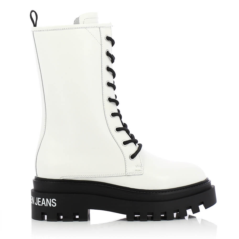 Calvin Klein – Μποτάκια FLATFORM MID LACEUP BOOT ΓΥΝ. ΥΠΟΔΗΜΑ