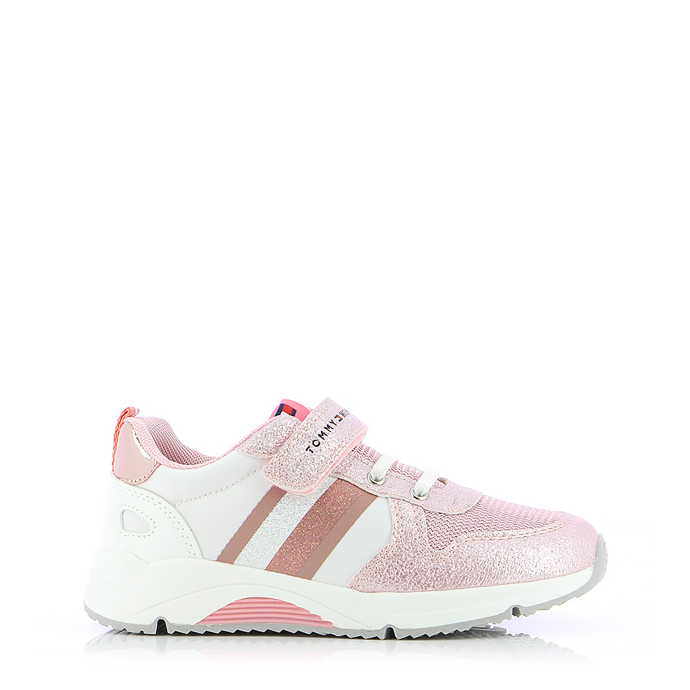 TOMMY HILFIGER – Sneakers LOW CUT LACE-UP VELCRO SNEAKER ΠΑΙΔΙΚΟ ΥΠΟΔΗΜΑ 28-34