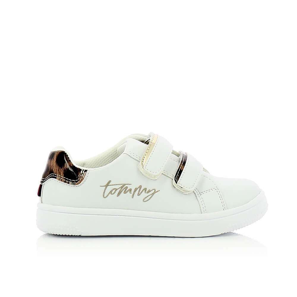 TOMMY HILFIGER – Sneakers LOW CUT VELCRO SNEAKER ΠΑΙΔΙΚΟ ΥΠΟΔΗΜΑ Νο28-29