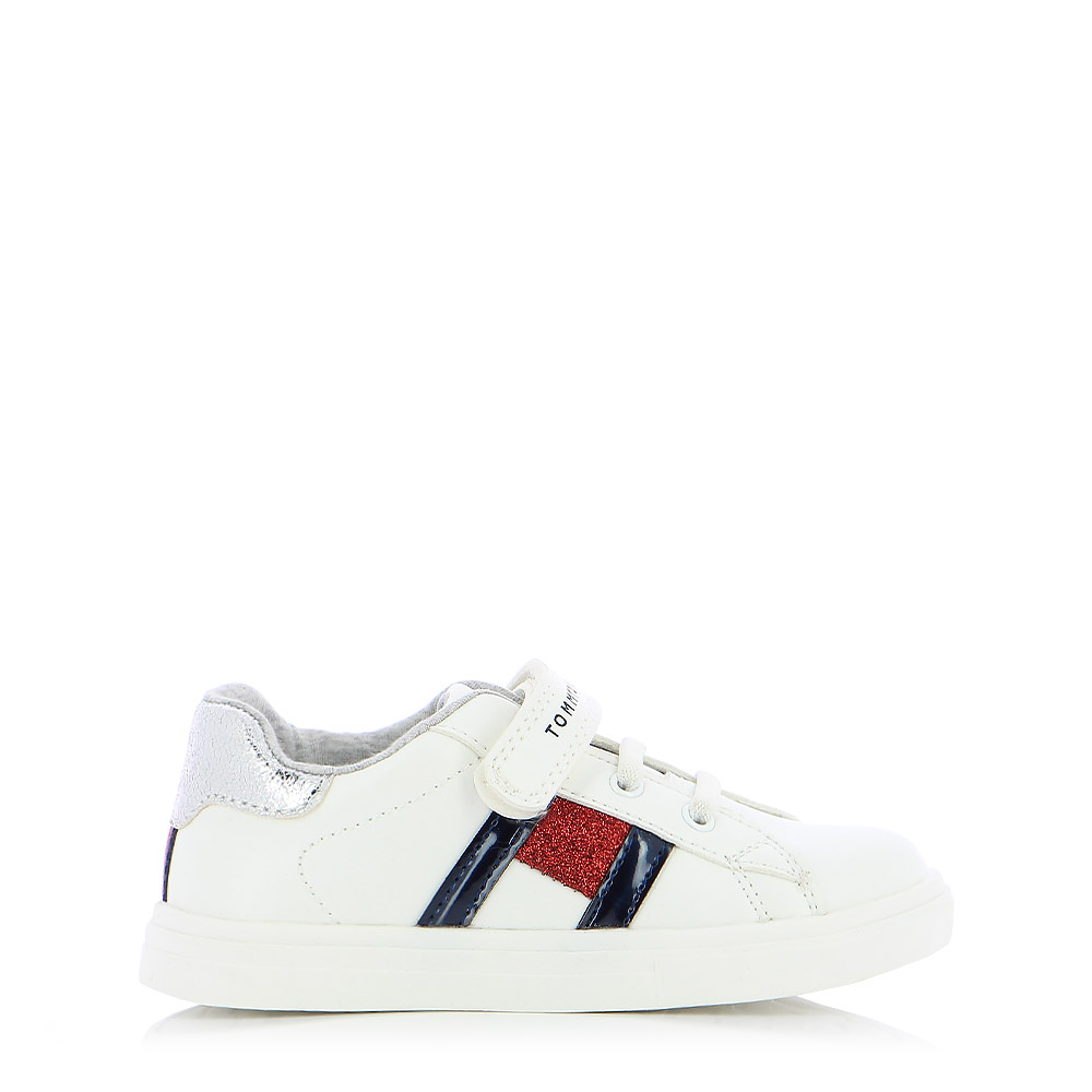TOMMY HILFIGER – Sneakers LOW CUT LACE-UP/VELCRO SNEAKER
