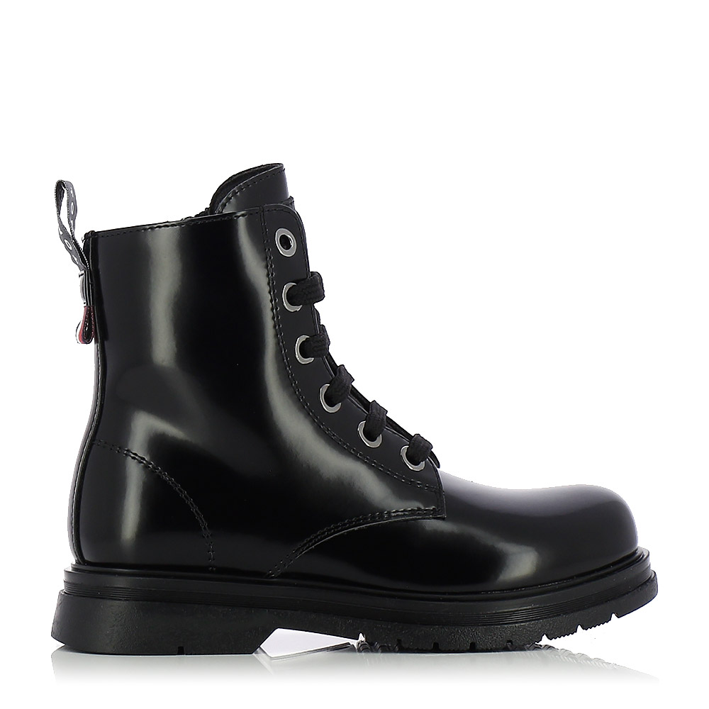 TOMMY HILFIGER – Sneakers LACE-UP BOOTIE BLACK ΠΑΙΔΙΚΟ ΥΠΟΔΗΜΑ Νο35-40