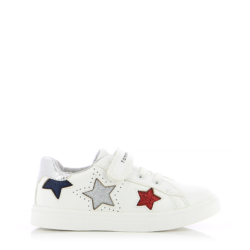 TOMMY HILFIGER – Sneakers LOW CUT LACE-UP/VELCRO SNEAKER