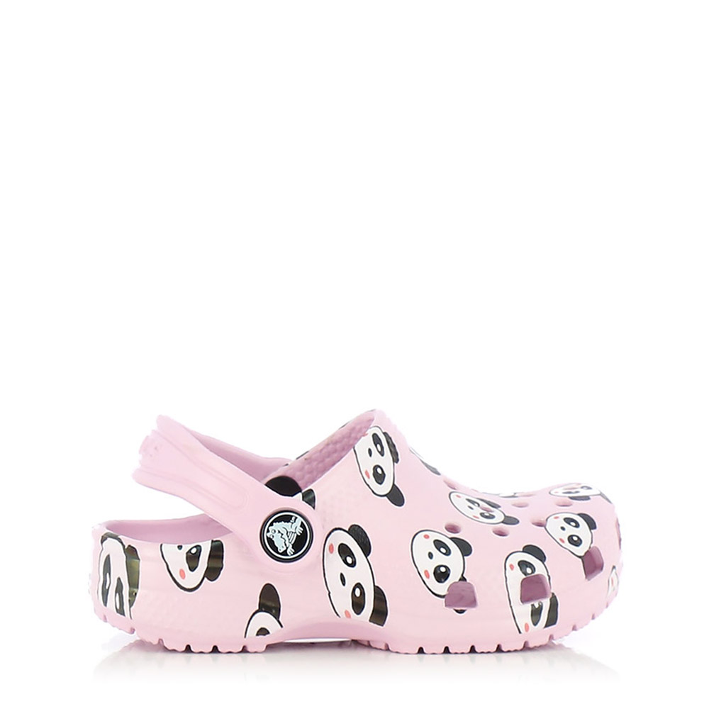Crocs – Πέδιλα E47100 Classic Panda Print Clog K ΠΑΙΔΙΚΟ ΥΠΟΔΗΜΑ