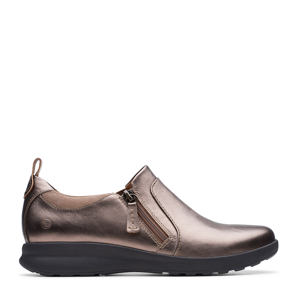 Clarks – Comfort UN ADORN ZIP ΓΥΝ ΥΠΟΔΗΜΑ