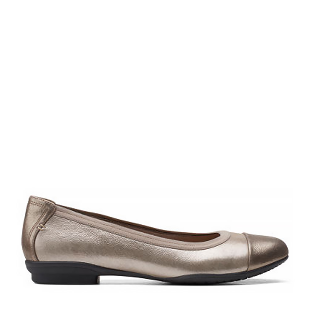 Clarks – Μπαλαρίνες Sara Orchid Metallic ΓΥΝ. ΥΠΟΔΗΜΑ