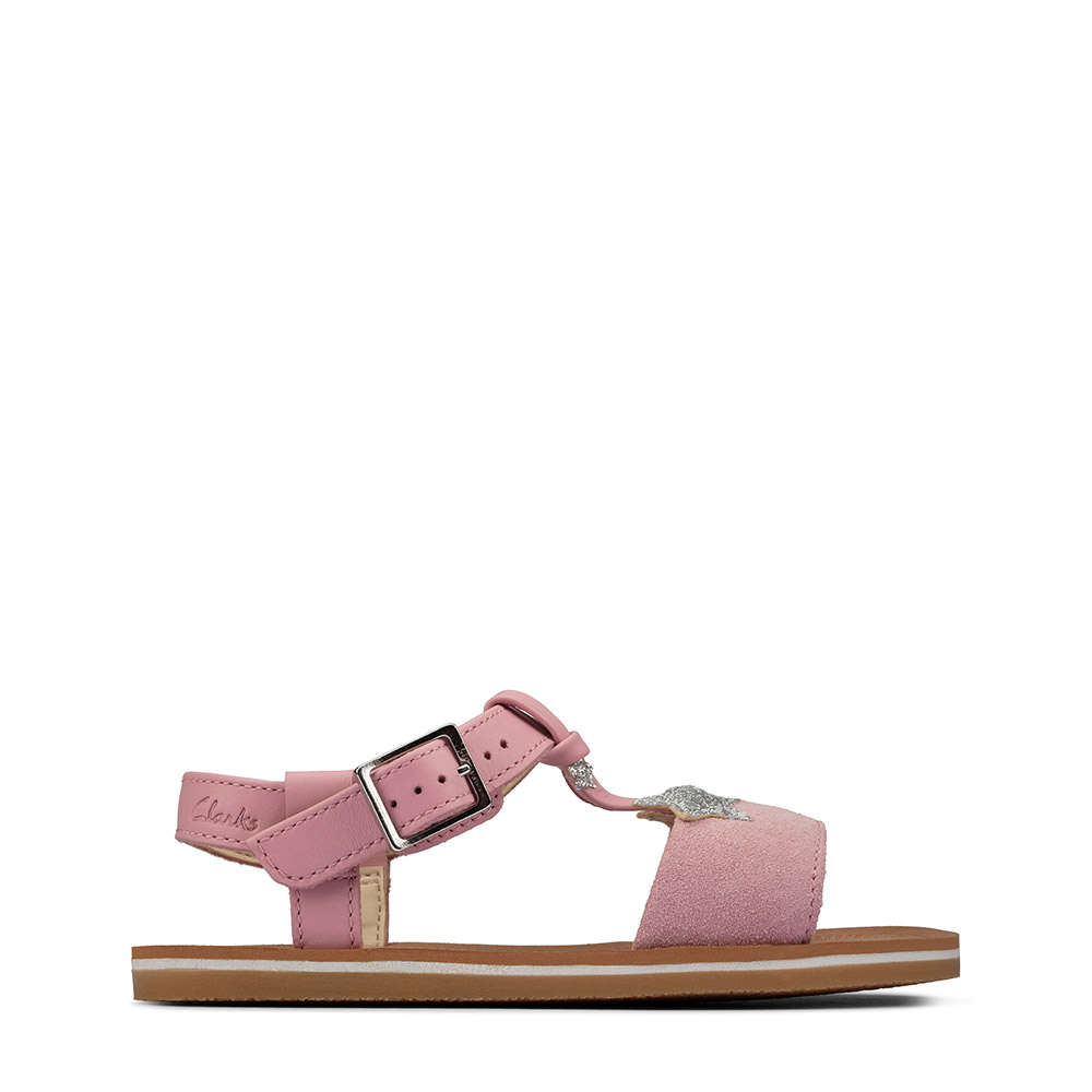 Clarks – Πέδιλα Finch Summer K Light Pink ΠΑΙΔΙΚΟ ΥΠΟΔΗΜΑ