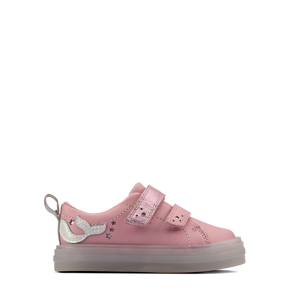 Clarks – Sneakers FlareShellLo T Pink ΠΑΙΔΙΚΟ ΥΠΟΔΗΜΑ