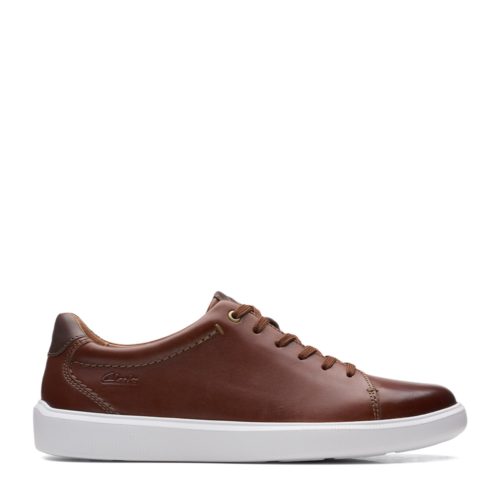 Clarks – Sneakers Cambro Low Dark Tan ΑΝΔΡ.ΥΠΟΔΗΜΑ