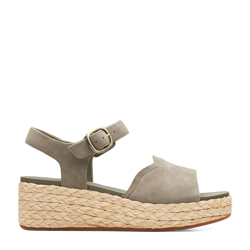 Clarks – Πλατφόρμες Kimmei Way Olive ΓΥΝ. ΥΠΟΔΗΜΑ