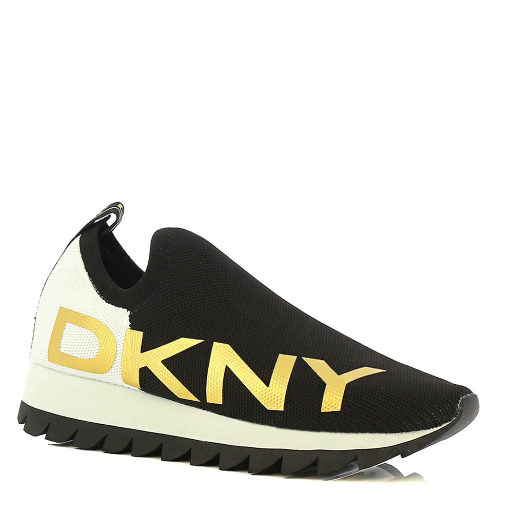 DKNY Black Womens Slip On Shoes Sneakers US Size 8 M - Đức An Phát
